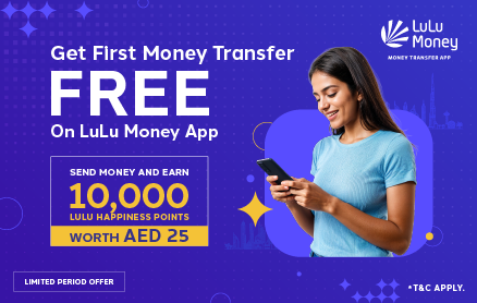 Get Your First Transfer FREE! - UAE