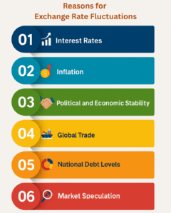 Reasons for Exchange Rate Fluctuations