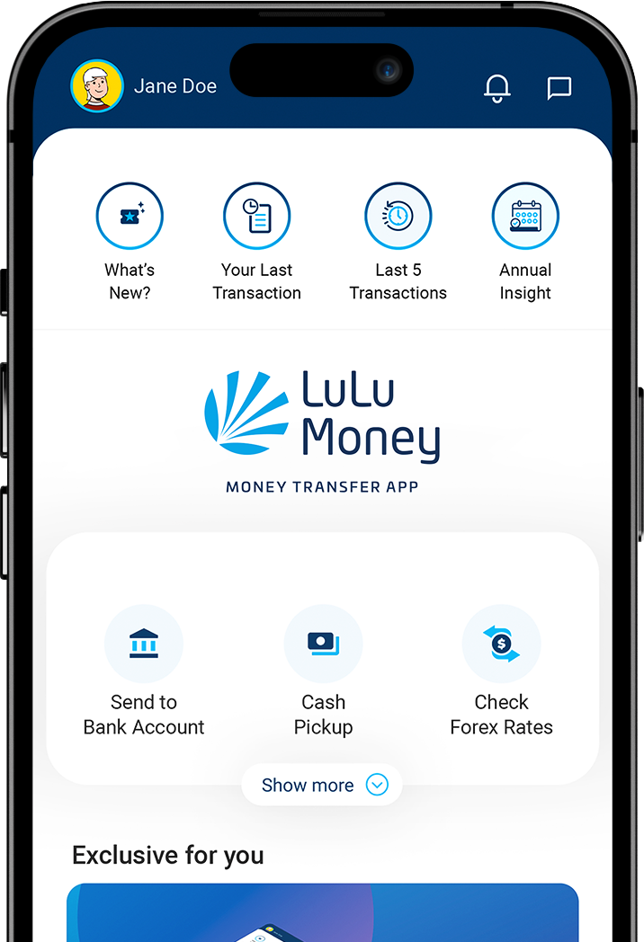 LuLu Money App Screenshot