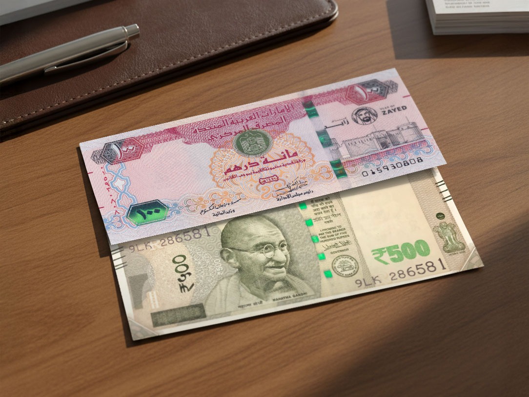 Dirham and Indian Rupee